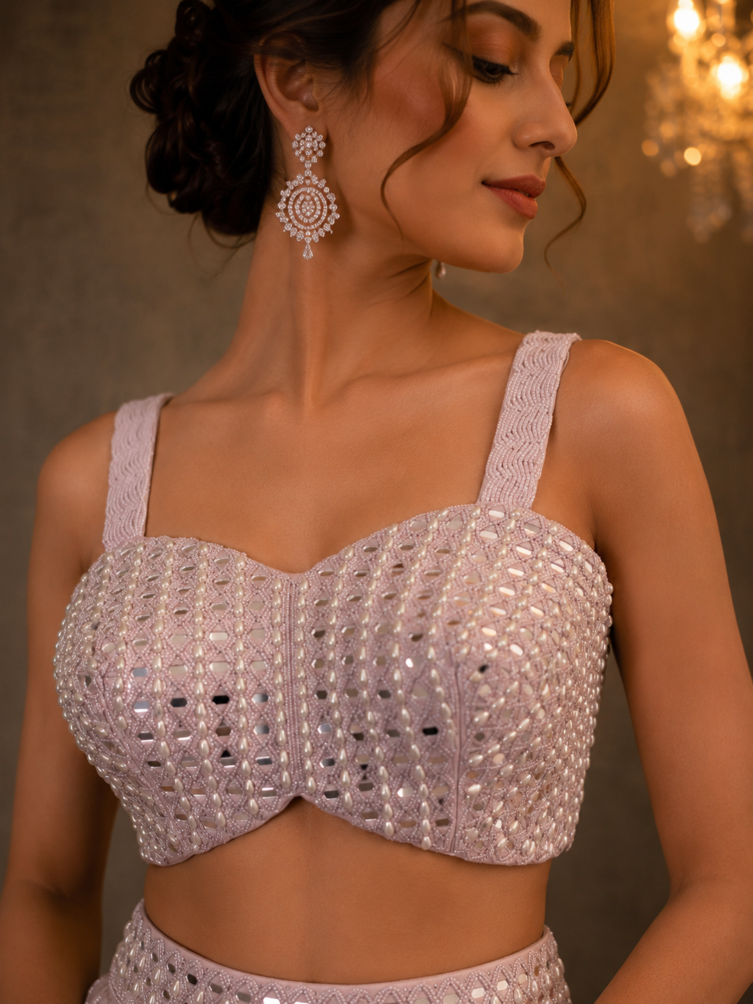 Blush Lumière Lehenga