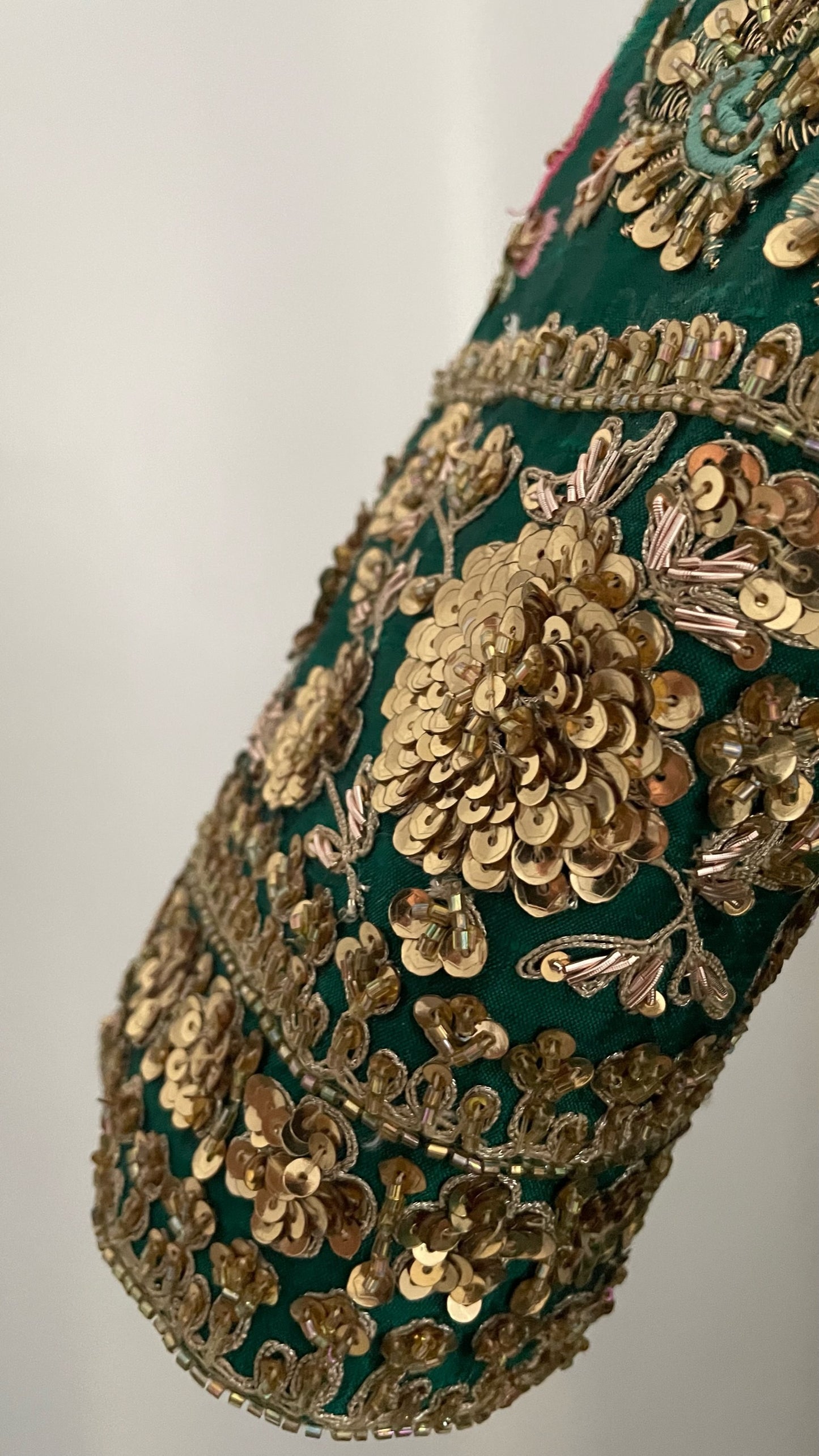 Mehr Emerald Handcrafted Bridal Lehenga Set