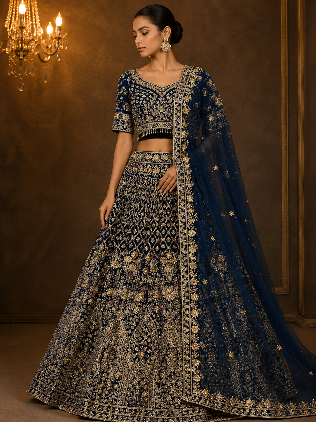 Sapphire Royale Lehenga