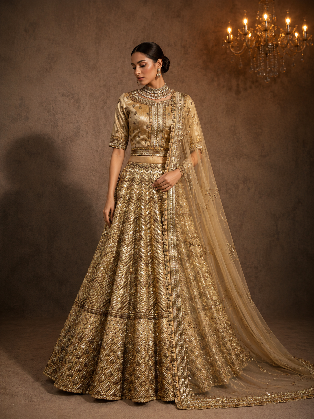 Zarina Éclat Lehenga