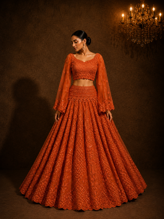 Amber Lehenga