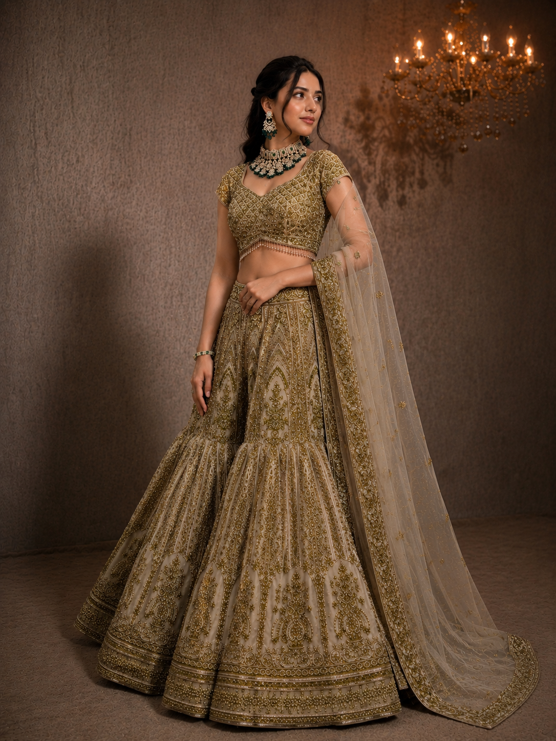ZARINE Sharara set