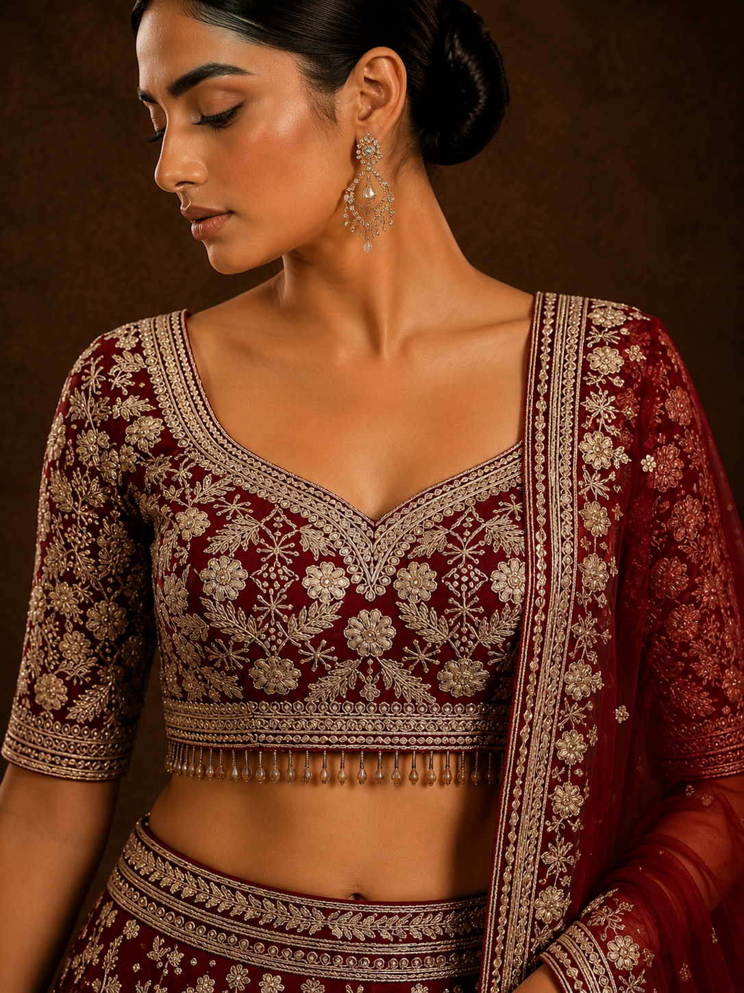 Surya Kundan Lehenga
