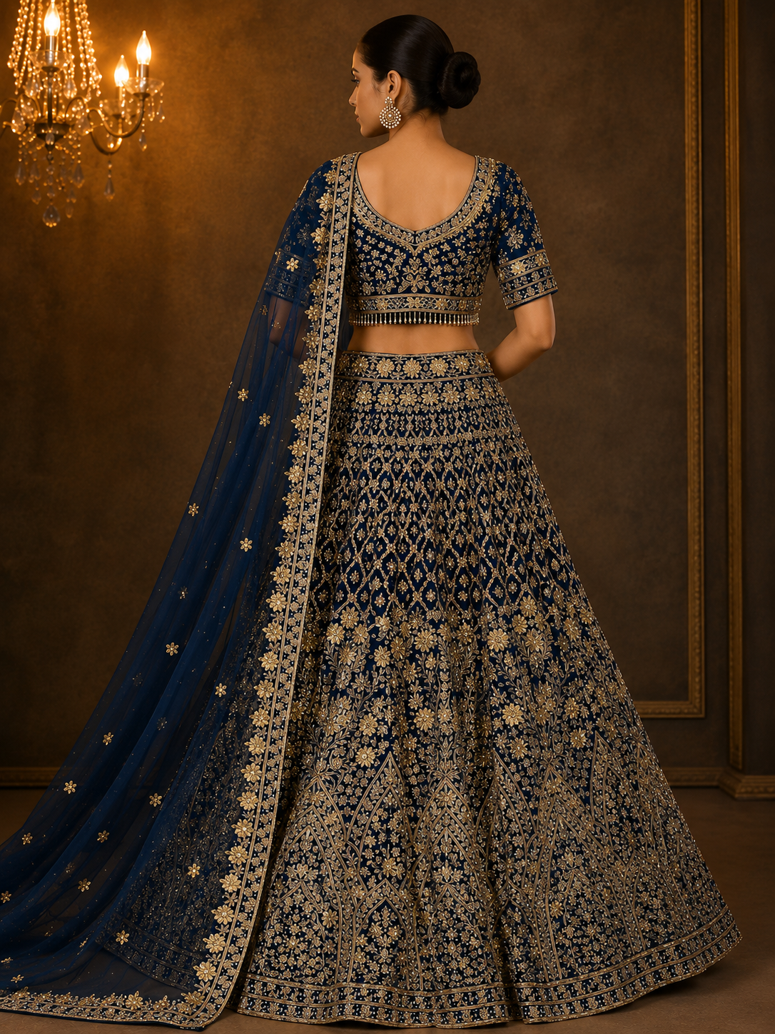 Sapphire Royale Lehenga