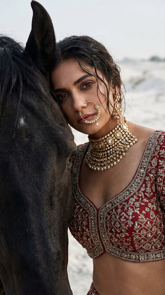 Raat Ki Rani Reception Gown