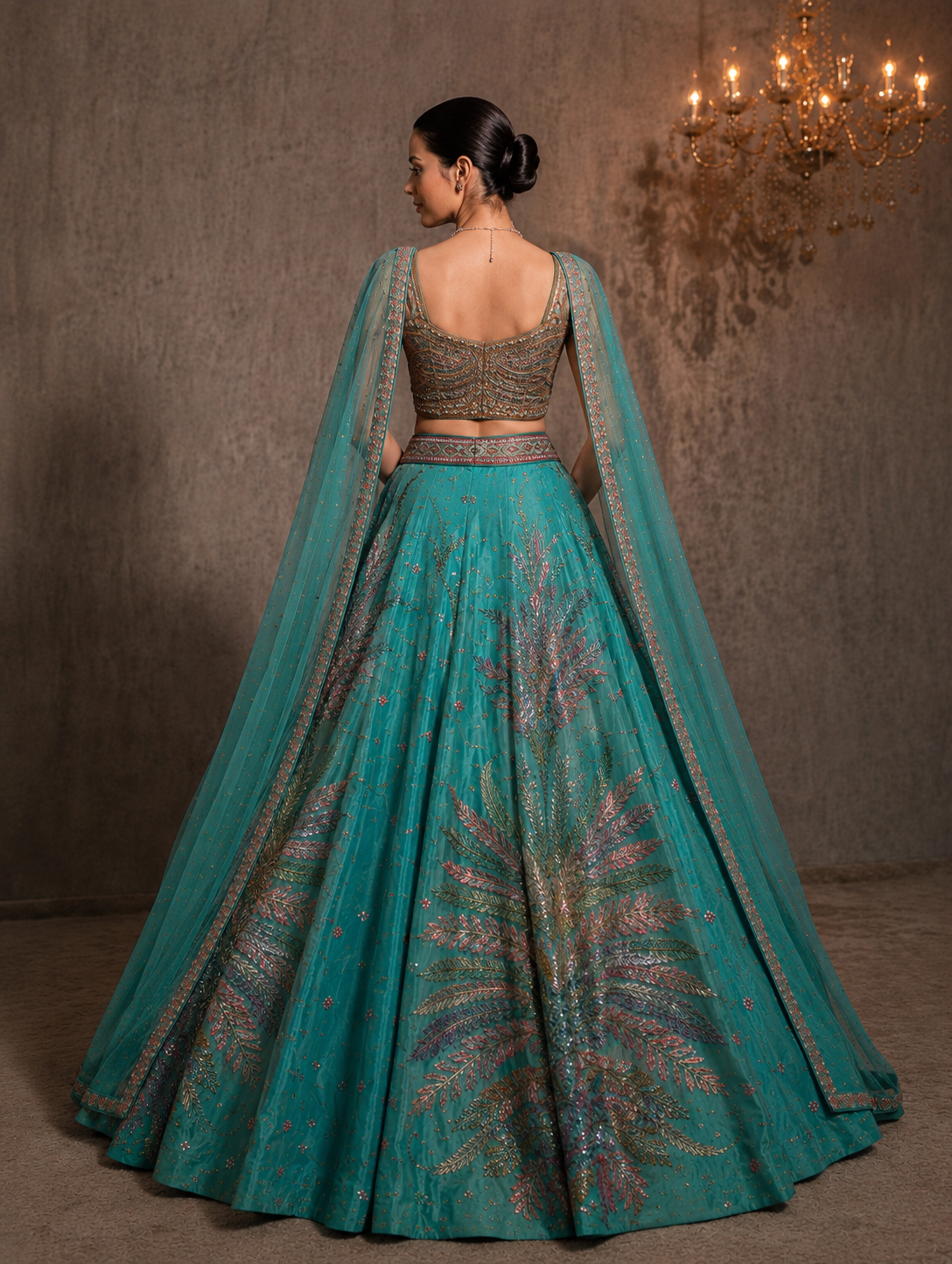 Verdant Royale Lehenga