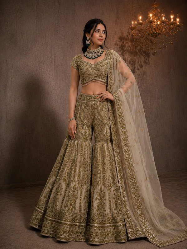ZARINE Sharara set