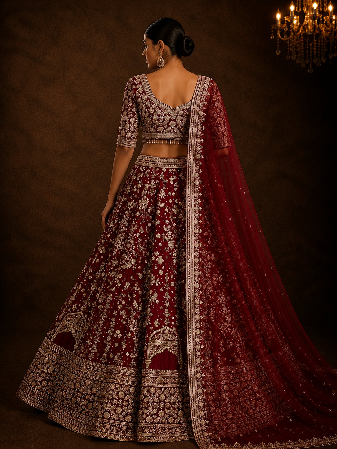 Surya Kundan Lehenga