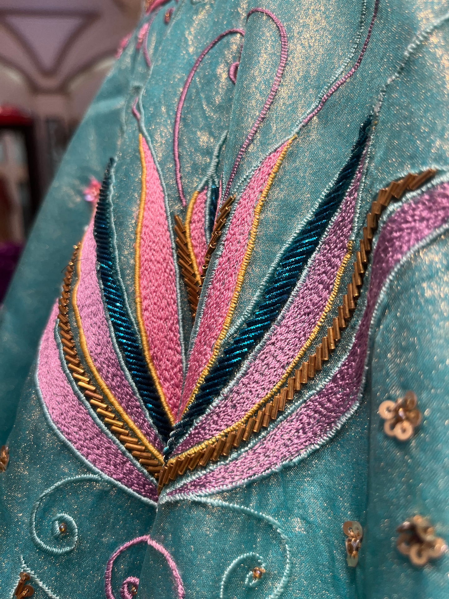 Azura Aqua Embroidered Designer Lehenga Set
