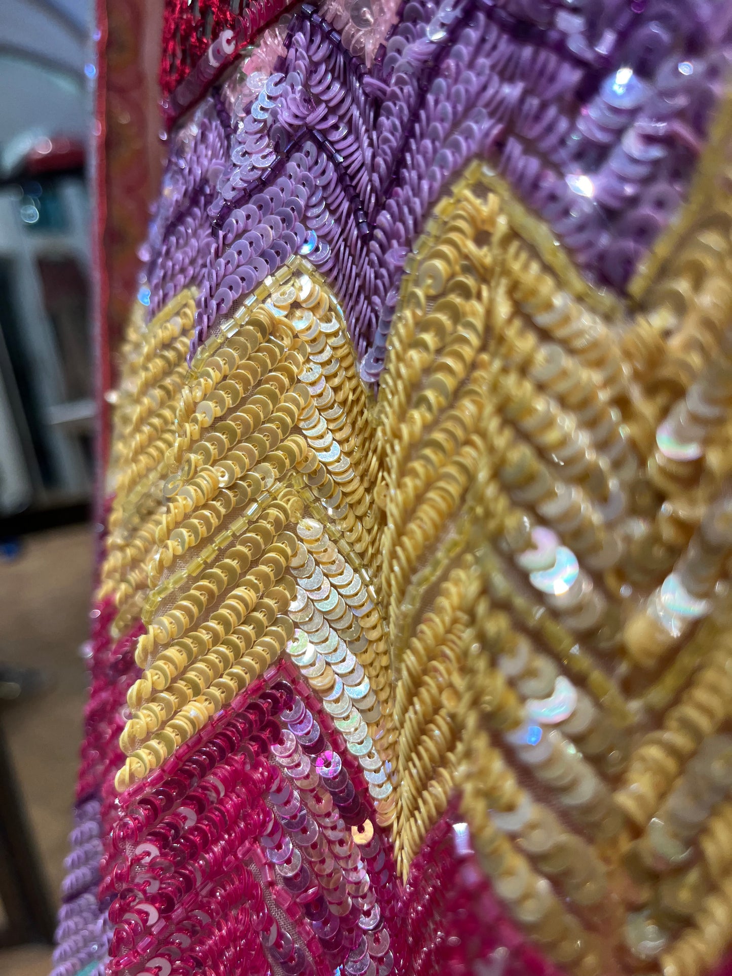 Aurora Prism Sequin Couture Lehenga