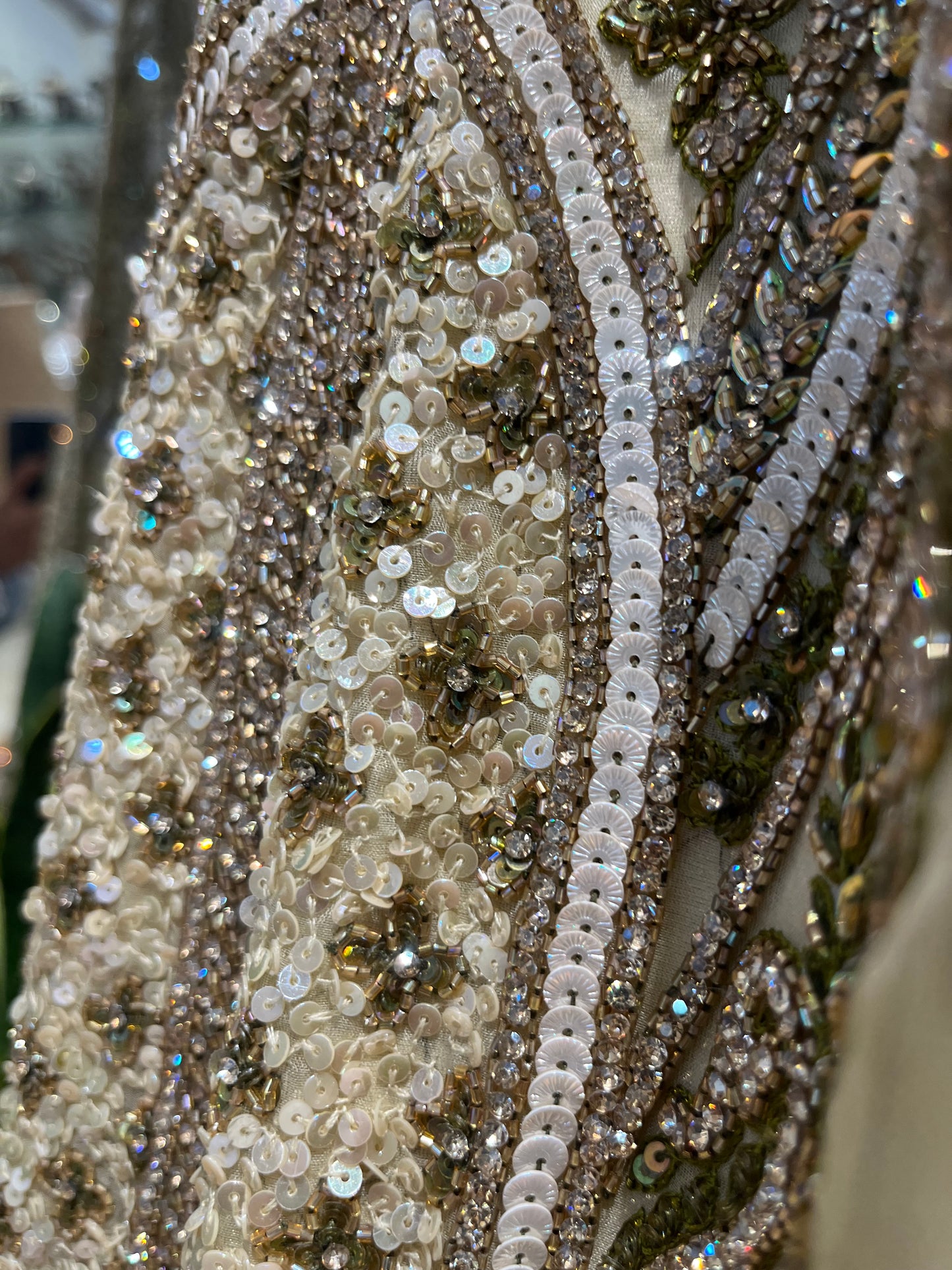 Champagne Gold Regal Bridal Lehenga Couture