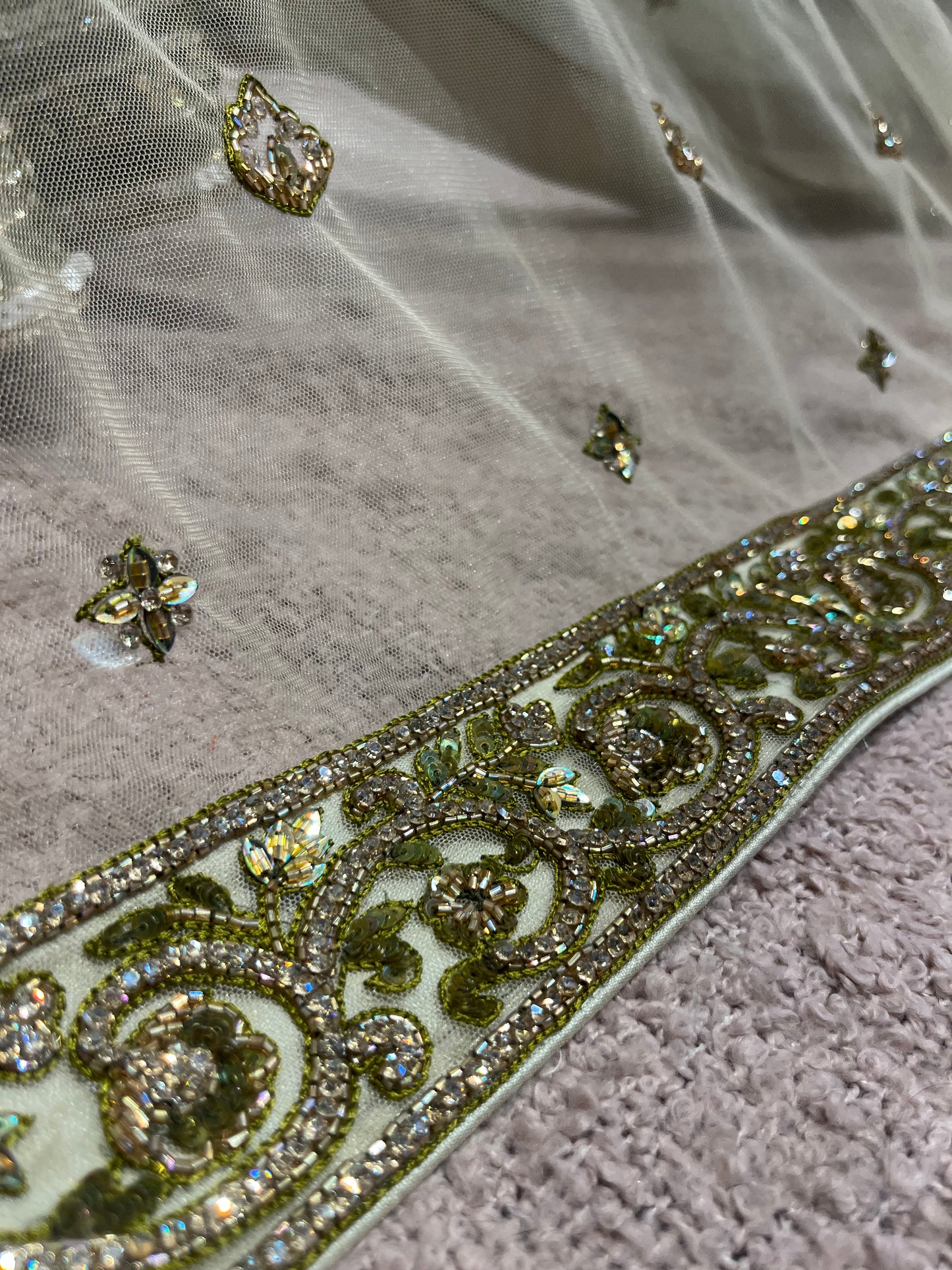 Champagne Gold Regal Bridal Lehenga Couture