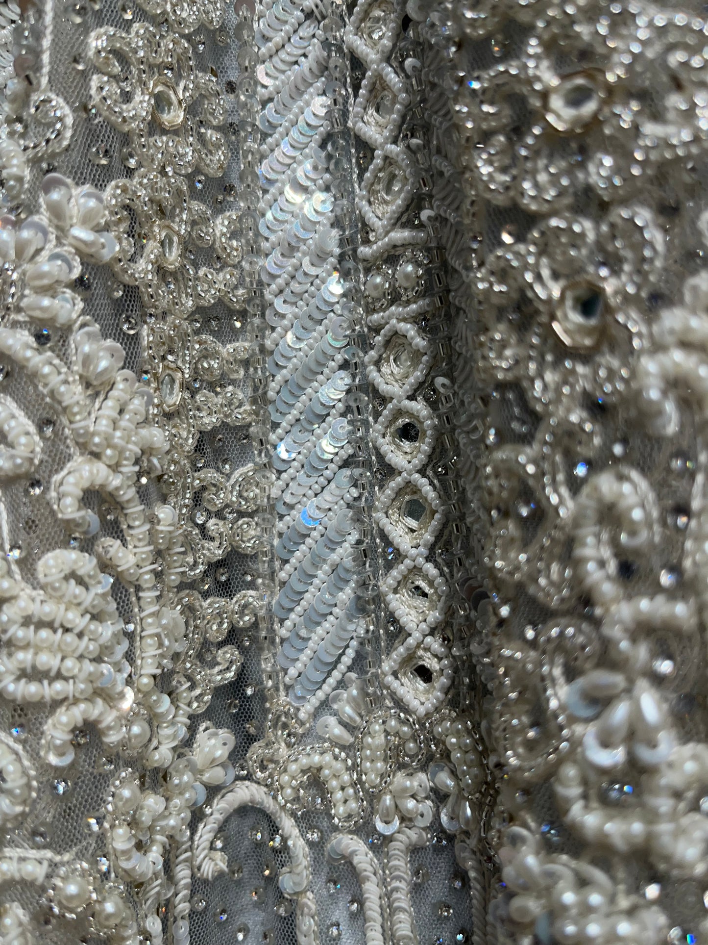 Platinum Ivory Regal Bridal Lehenga Set