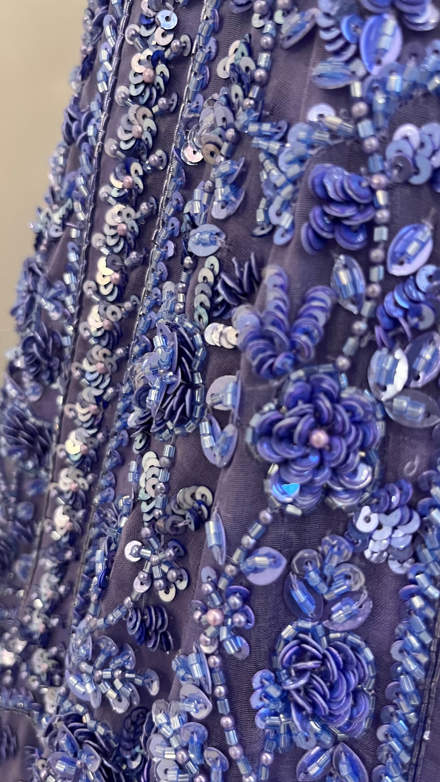 Amethyste Lavender Couture Bridal Lehenga